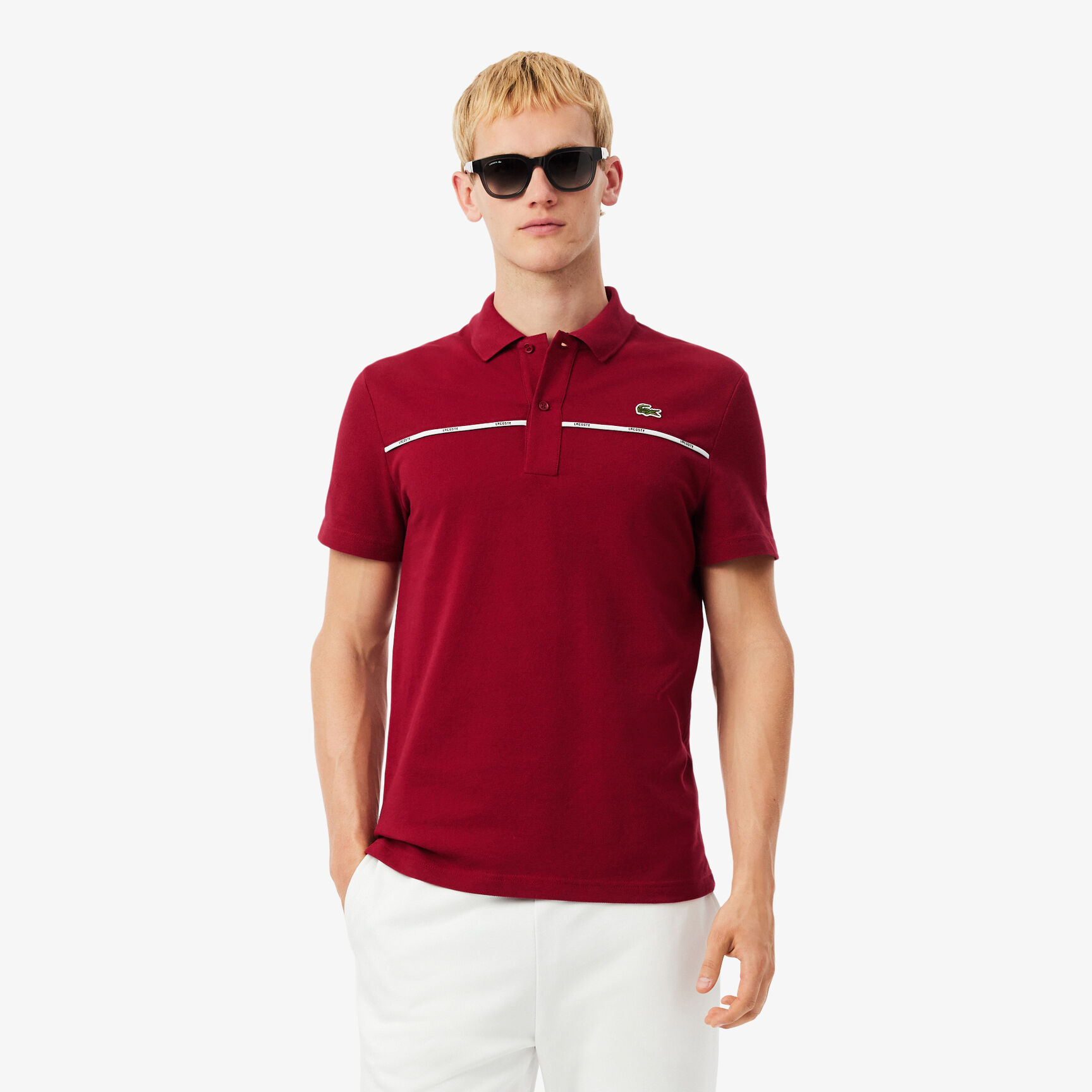 Regular Fit Logo Trim L.12.12 Polo Shirt - PH9863-00-476