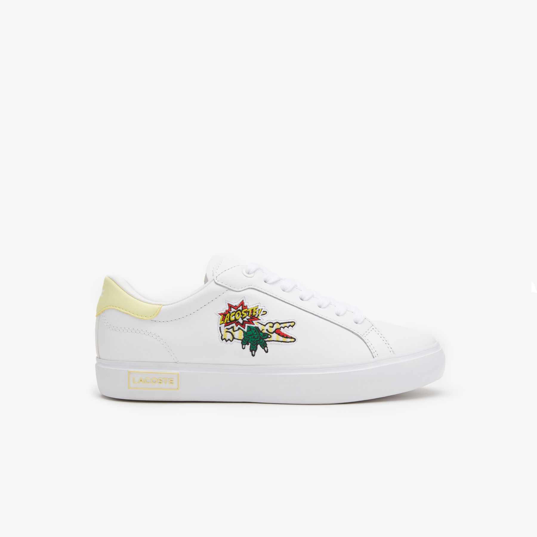 Women's Lacoste Powercourt Leather Sneakers women s lacoste powercourt leather sneakers