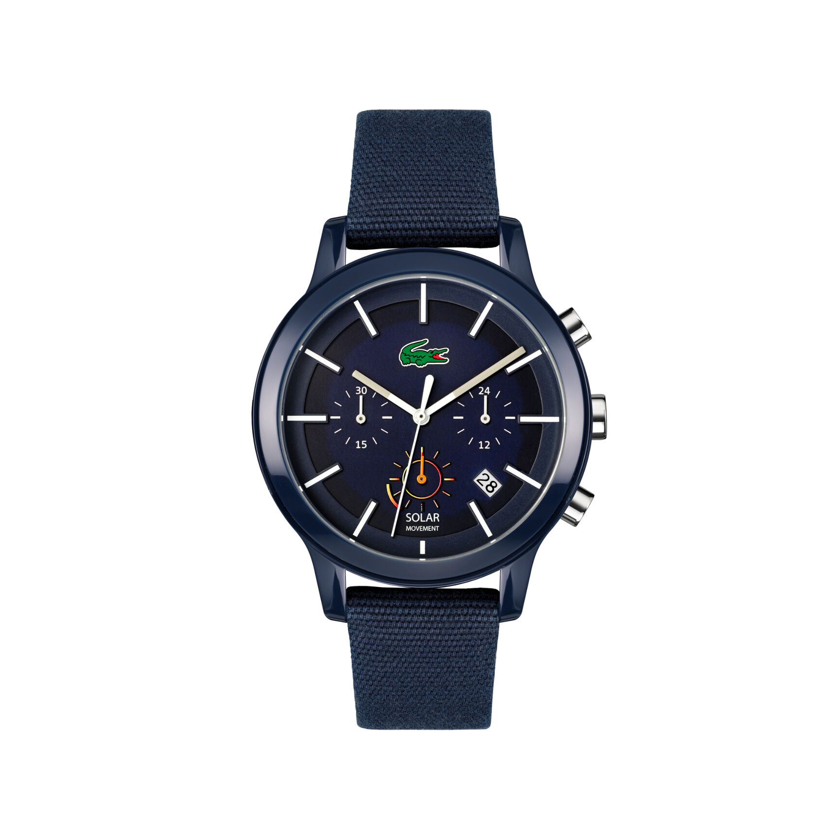 Lacoste L.12.12 Solar Mens Blue Dial Watch Lacoste L.12.12 Solar Mens Blue Dial Watch