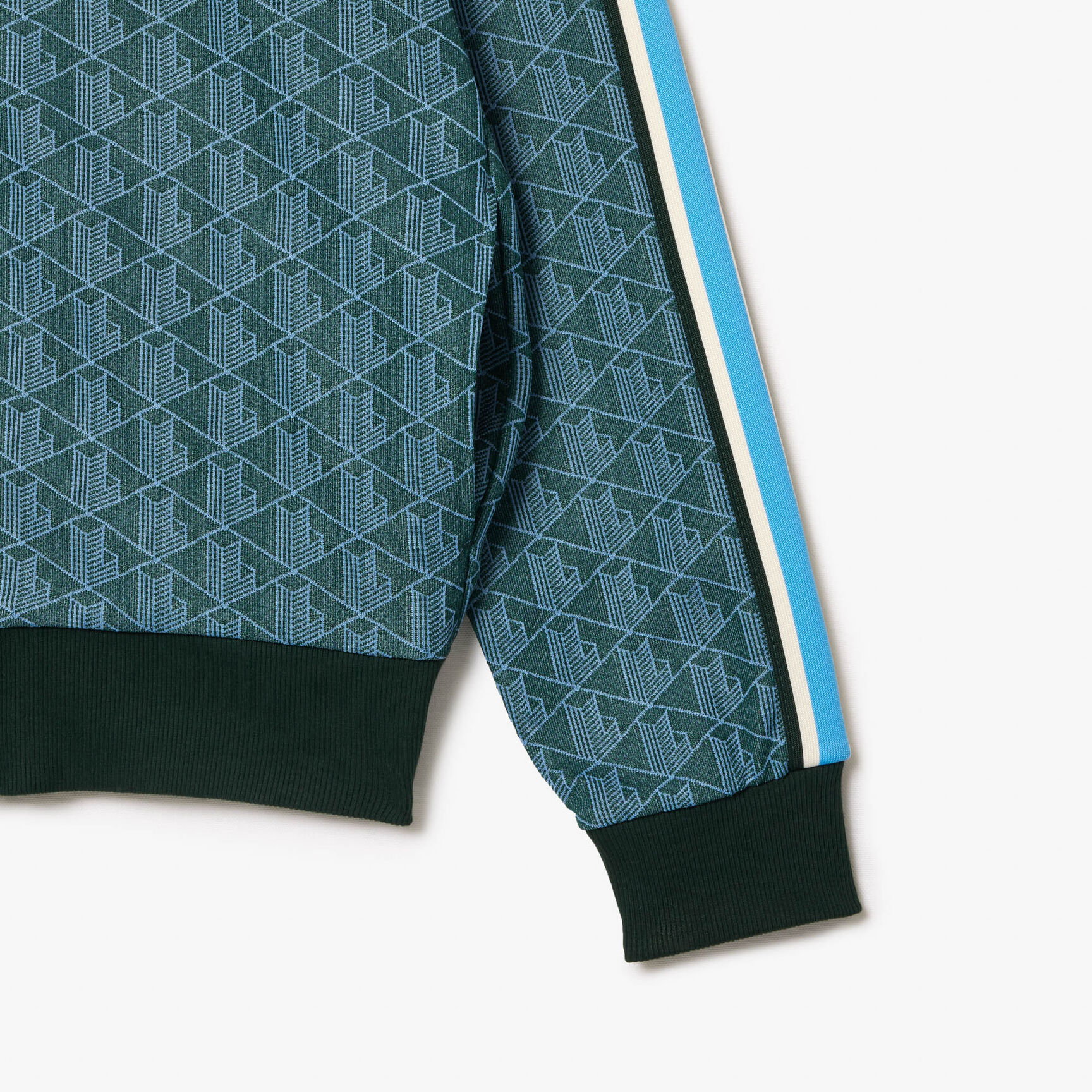 Paris Zip-Up Jacquard Track Jacket - SH1368-00-IB4