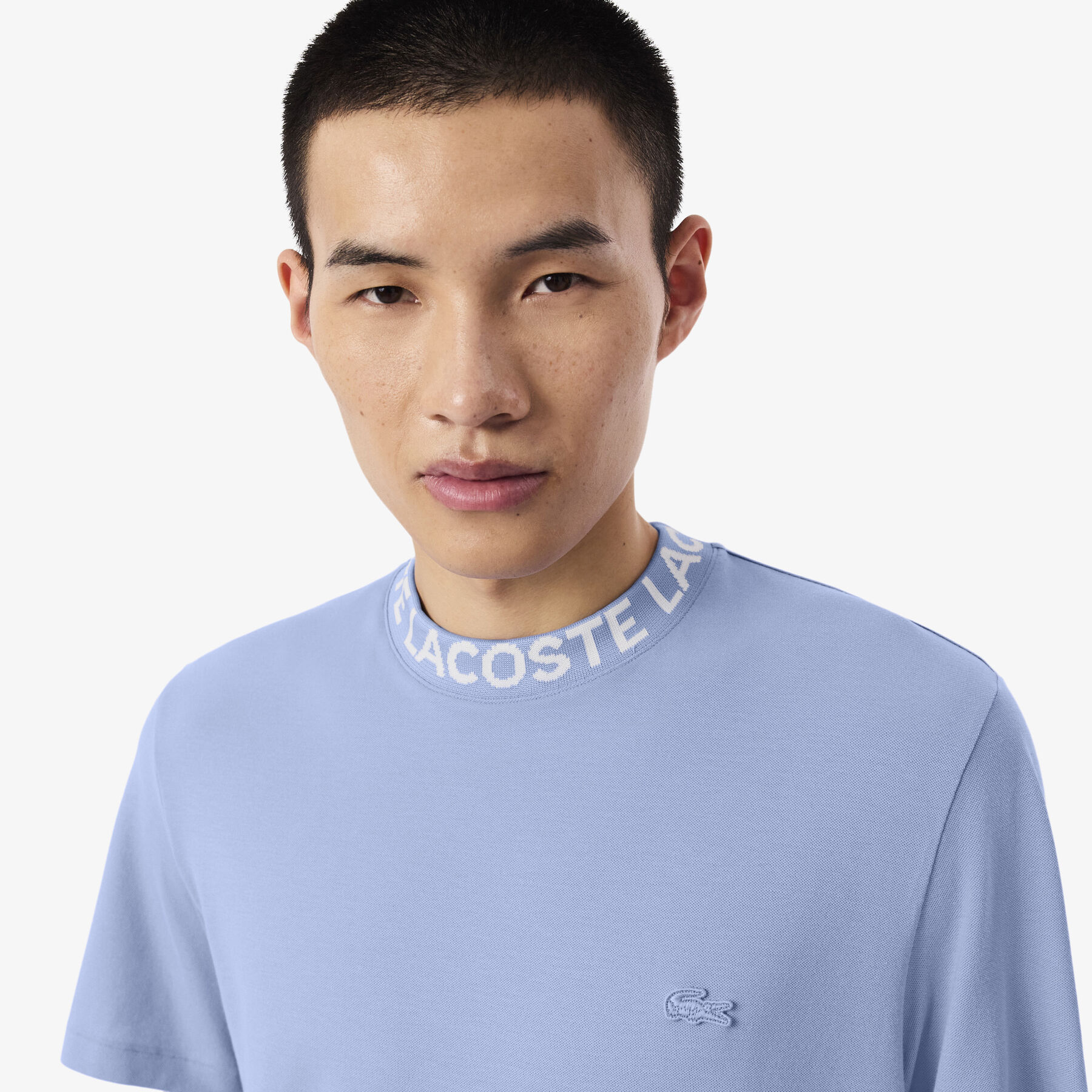Jacquard Branded Pique T-shirt lacoste jacquard branded pique t shirt