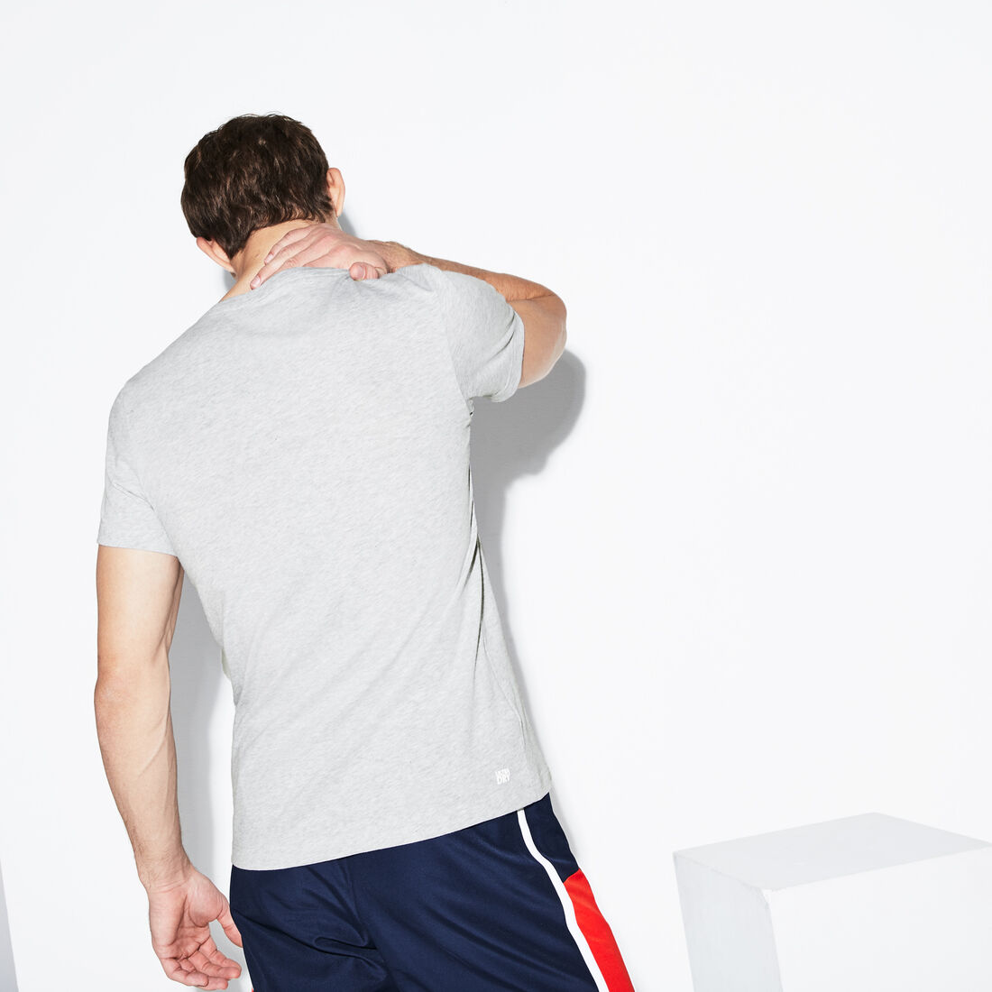 Men's Lacoste SPORT Oversized Crocodile Technical Jersey Tennis T-Shirt Men's Lacoste SPORT Oversized Crocodile Technical Jersey Tennis T-Shirt