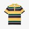 قميص بولو مقلم مطرز من بيكيه القطن مجموعة Lacoste LIVE للجنسين لاكوست قميص بولو مقلم مطرز من بيكيه القطن مجموعة lacoste live للجنسين