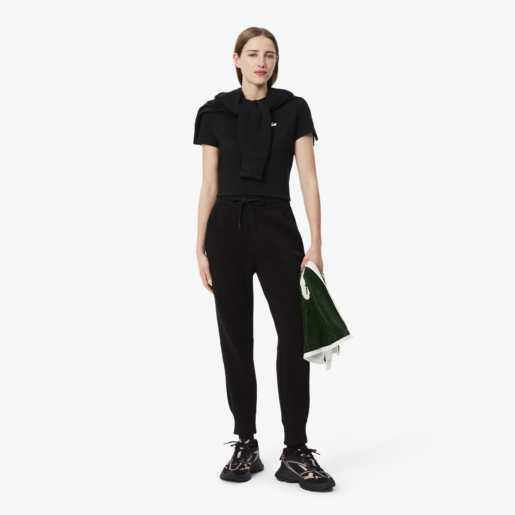 lacoste cotton sweatpants