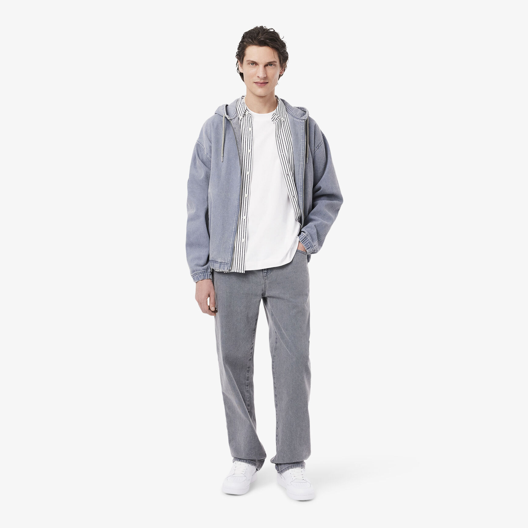 Loose Fit Thick Jersey T-shirt Loose Fit Thick Jersey T-shirt - TH0584-00-001