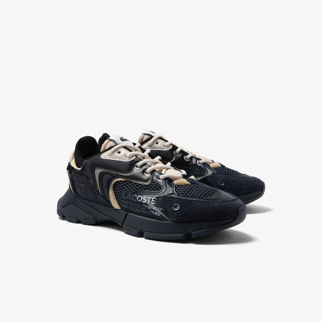 سنيكرز لاكوست L003 نيو قماش للرجال Men's Lacoste L003 Neo Textile Trainers - 45SMA0001-075