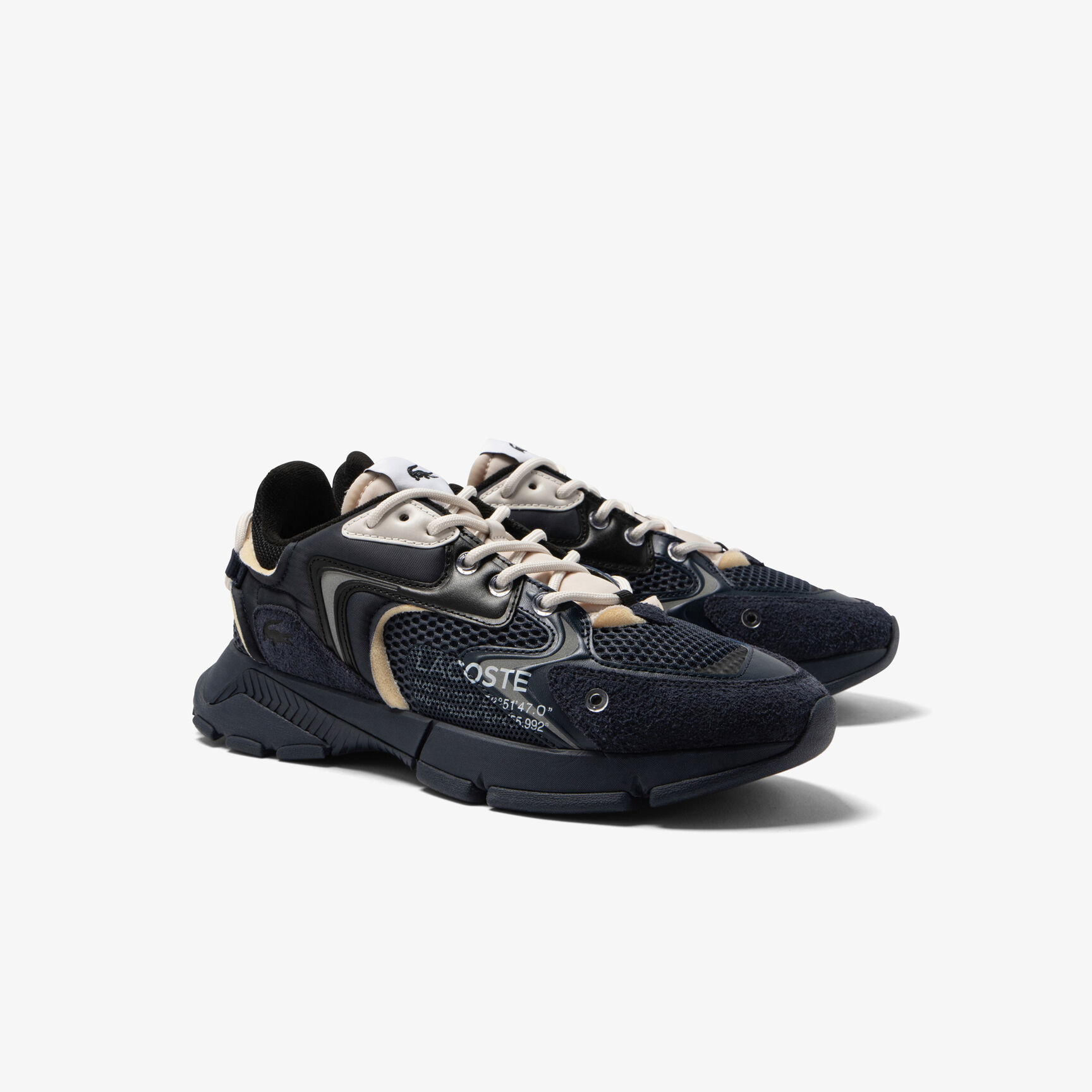 سنيكرز لاكوست L003 نيو قماش للرجال Men's Lacoste L003 Neo Textile Trainers - 45SMA0001-075