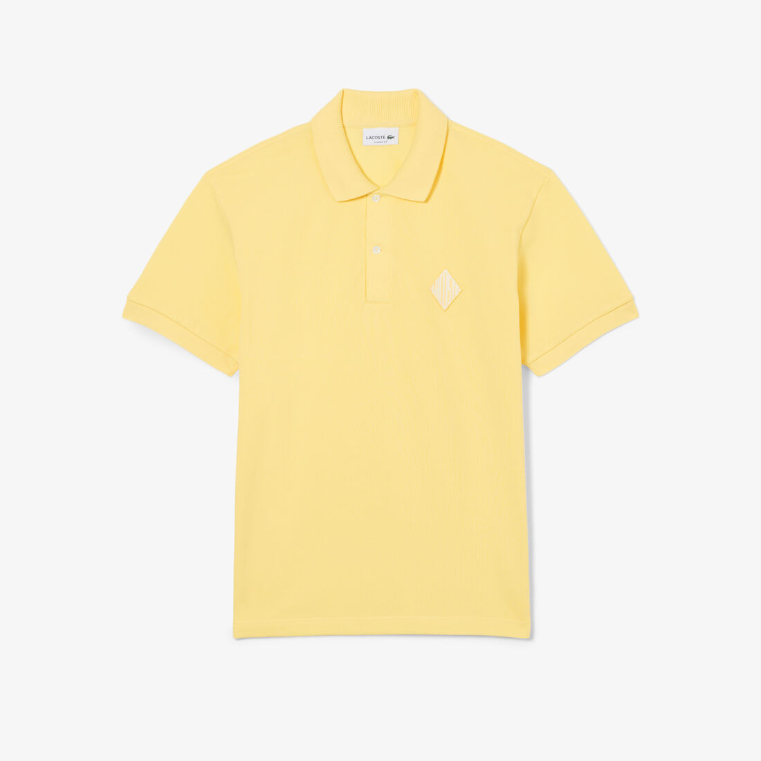 Classic Fit Badge Accent Pique Polo Shirt Classic Fit Badge Accent Pique Polo Shirt - PH0034-00-107