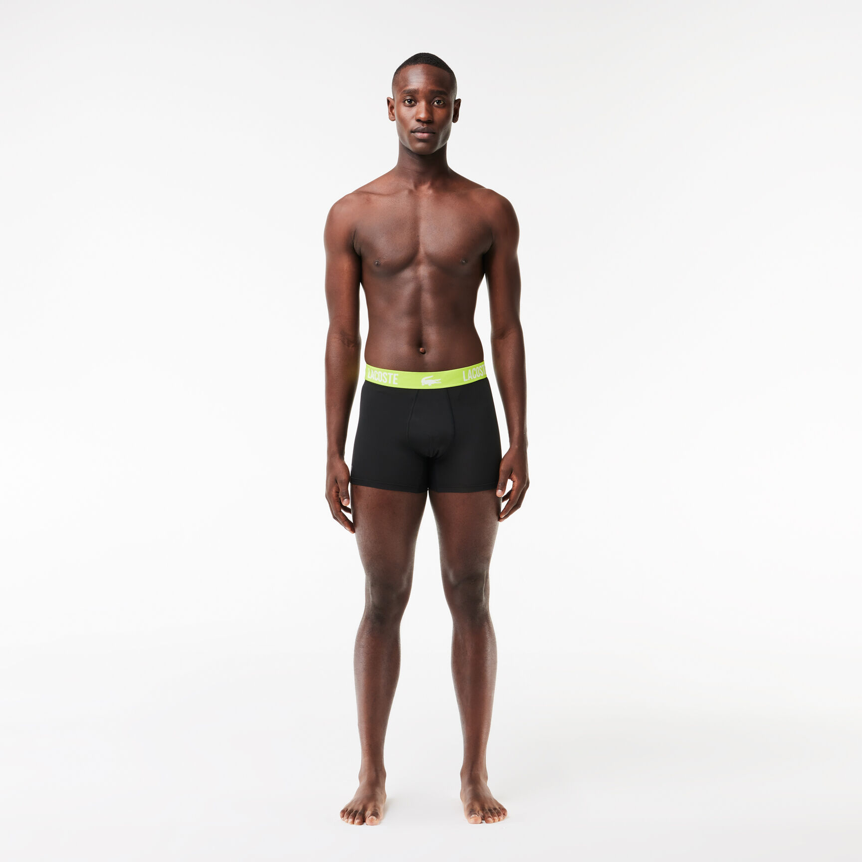 سراويل داخلية قصيرة للرجال من الألياف الدقيقة مكونة من 3 قطع Men's Short Microfiber Boxer Brief 3-Pack - 5H1308-00-9Y2