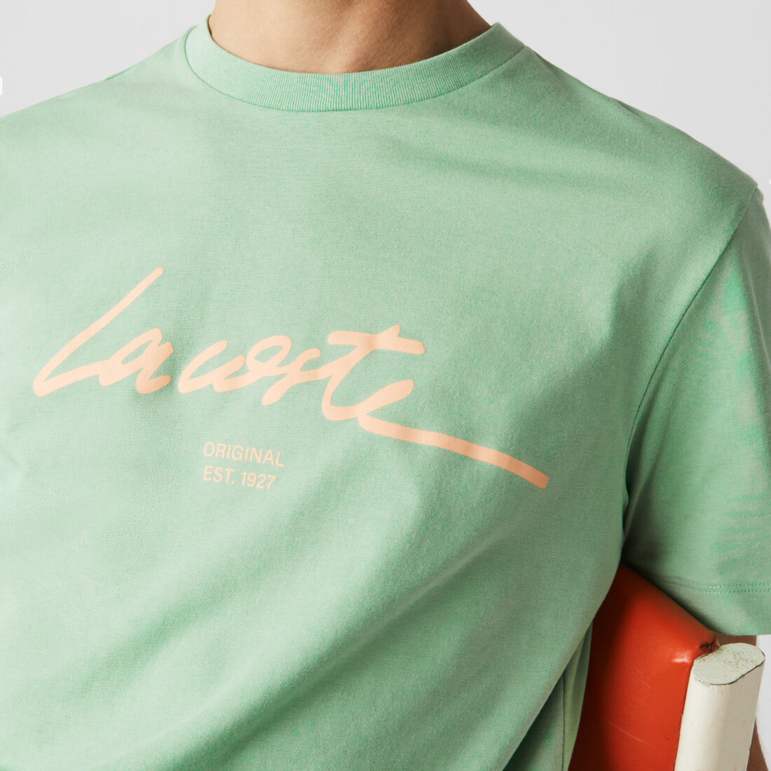 Men’s Crew Neck Print Lettering Cotton T-shirt Men’s Crew Neck Print Lettering Cotton T-shirt