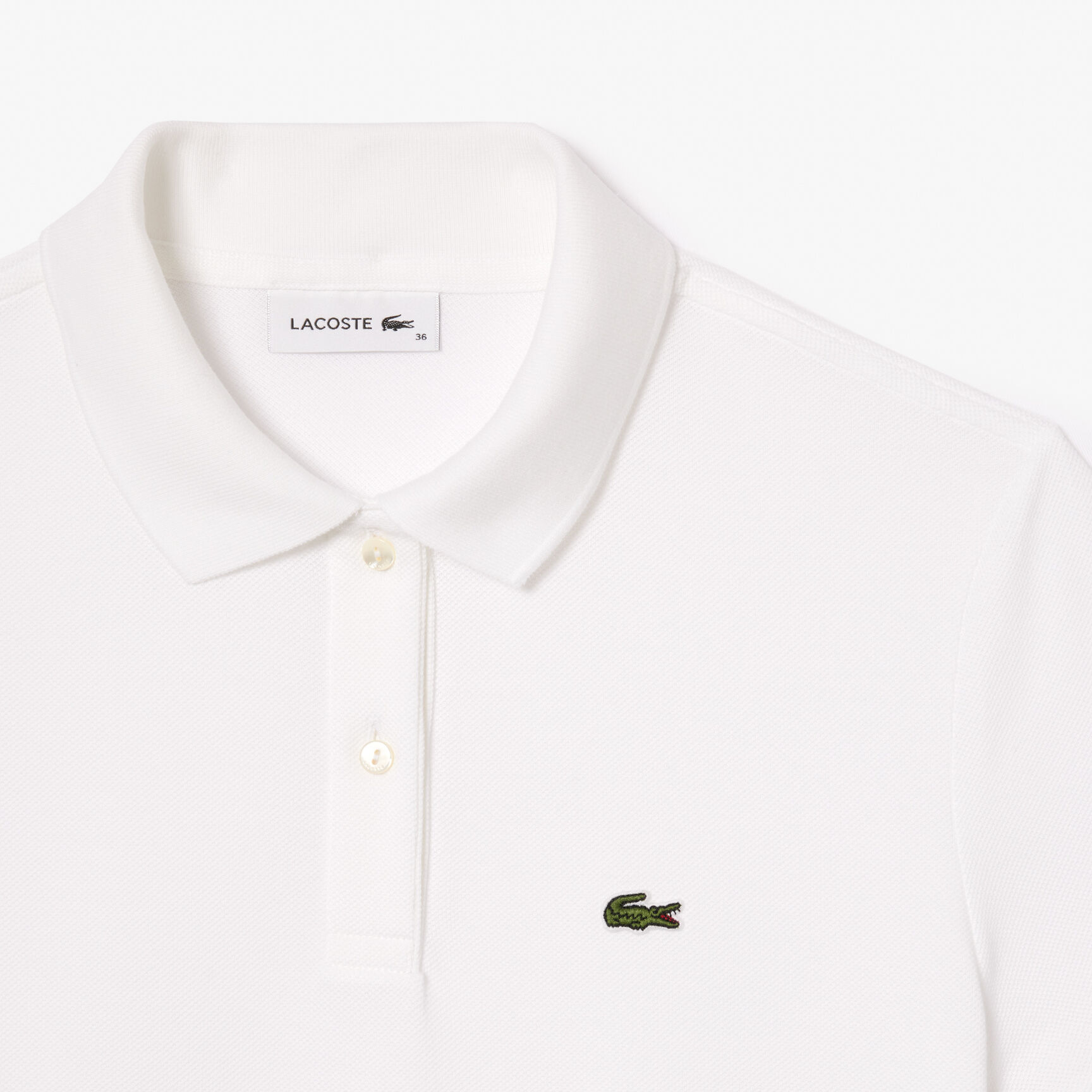 Women's Lacoste Pique Knit Polo Dress Women's Lacoste Piqu Knit Polo Dress - EF7767-00-001