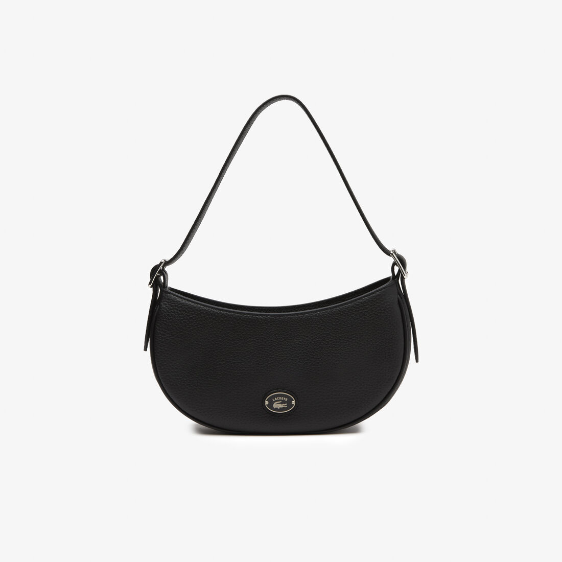 Women's Lacoste Top Grain Leather Halfmoon Bag  - NF4161GZ-000