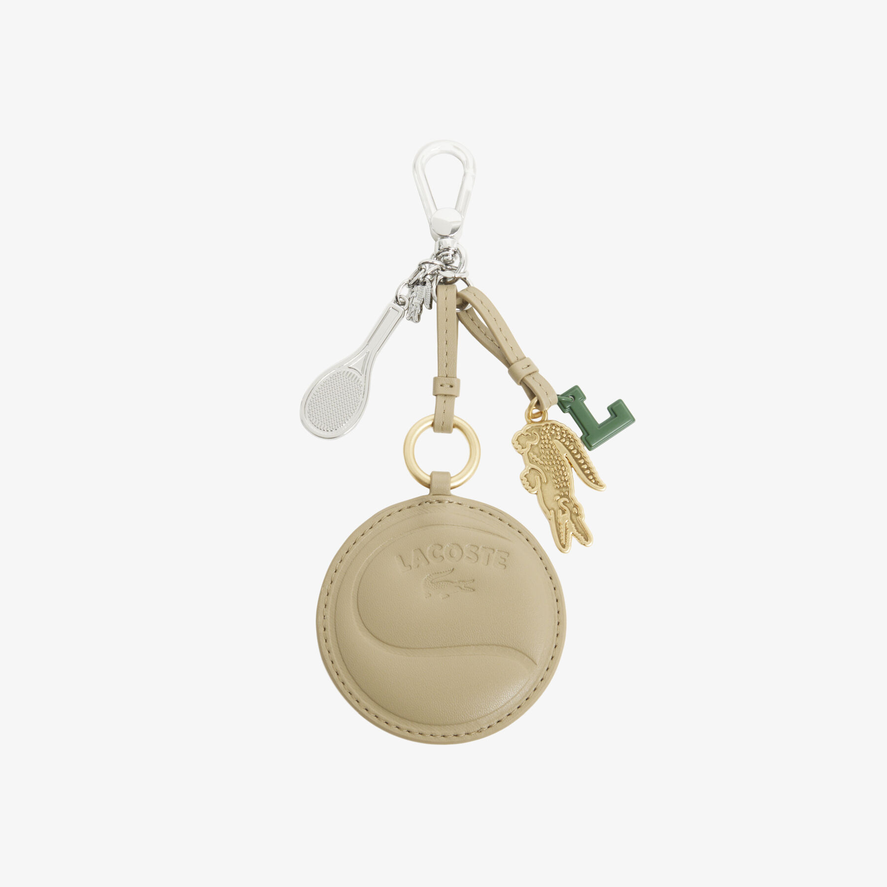 Tennis Racket Mirror L Charms Key Ring lacoste tennis racket mirror l charms key ring