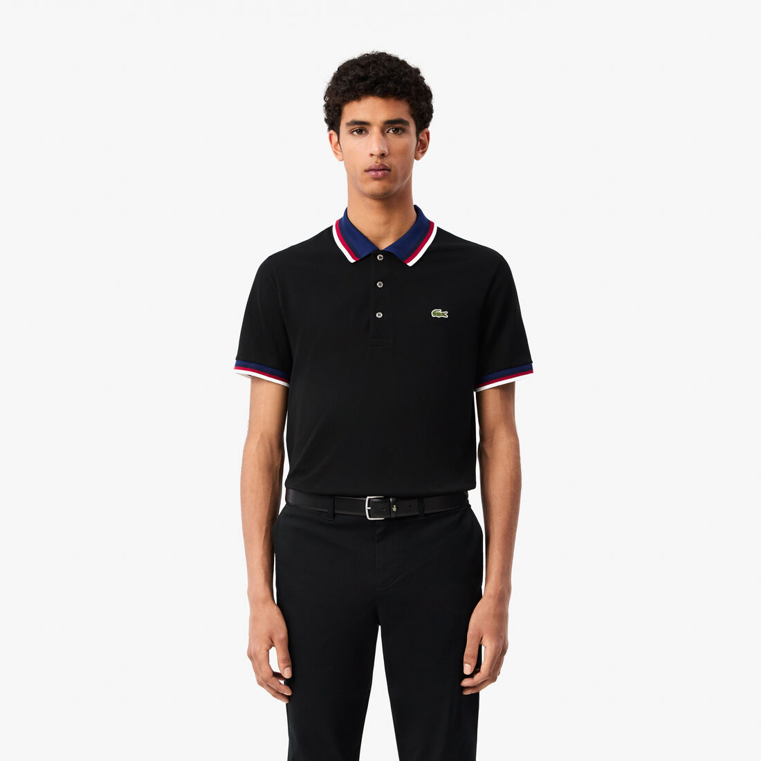 Regular Fit Contrast Collar Polo Shirt - PH3461-00-031