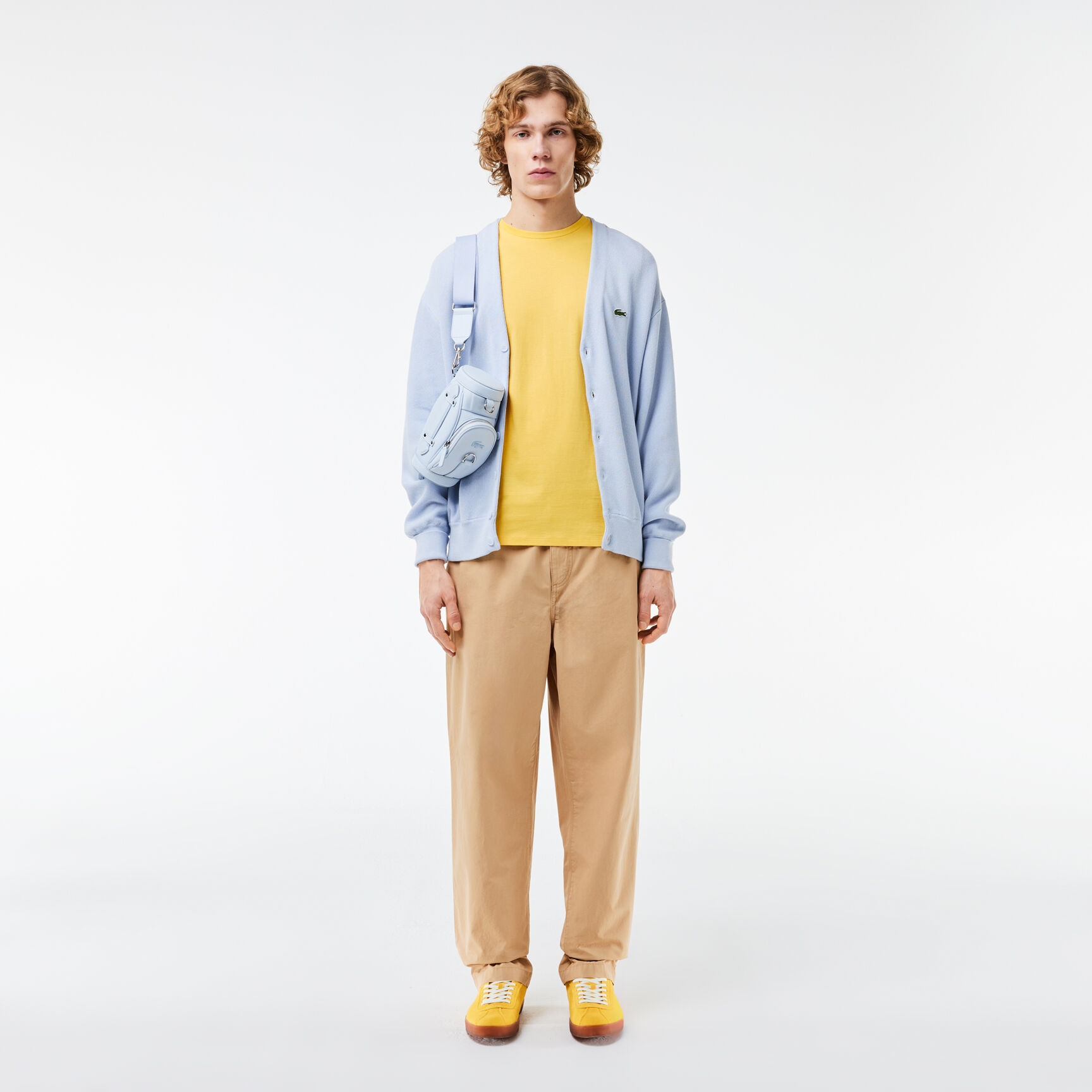 Men's Crew Neck Pima Cotton Jersey T-shirt - TH6709-00-IY1