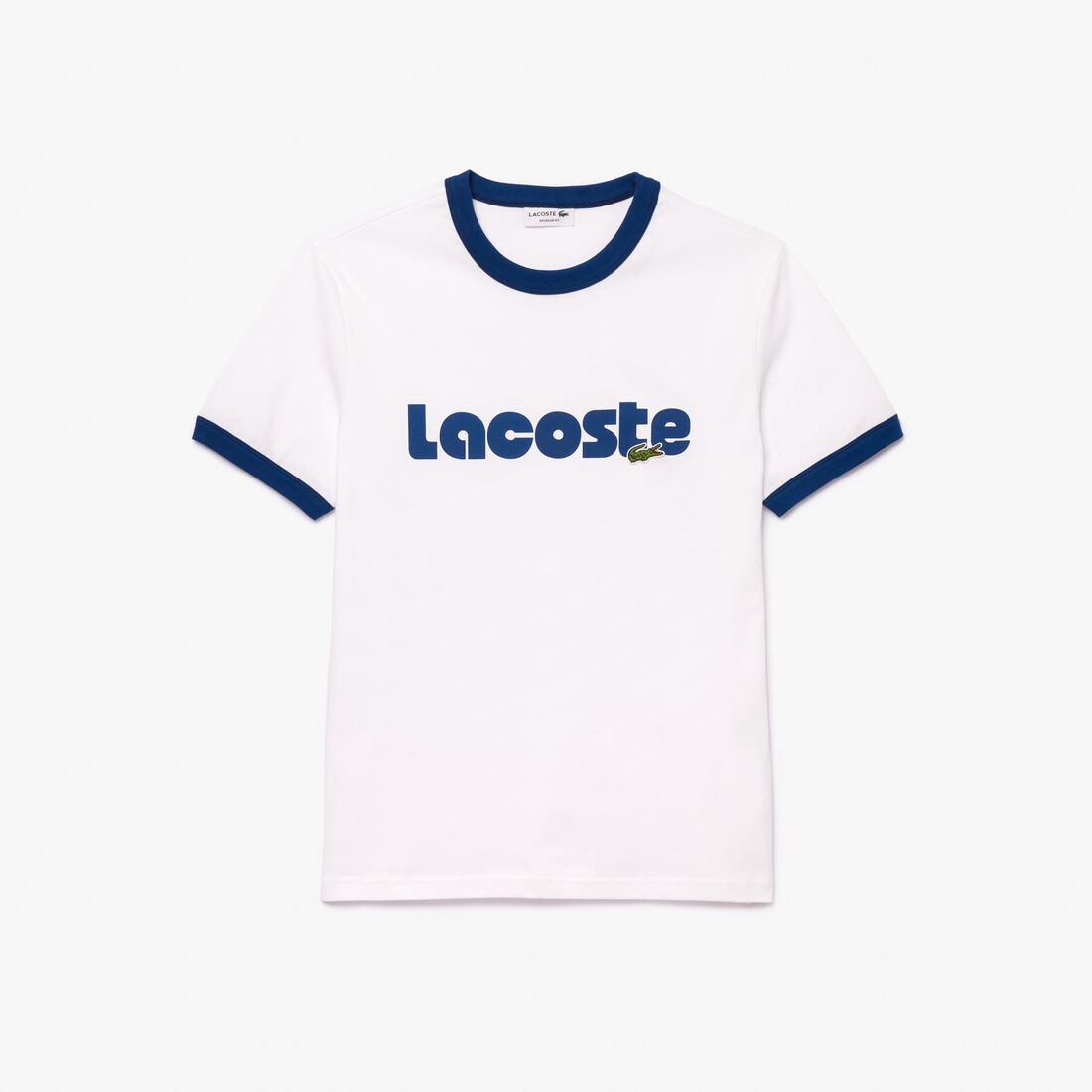 Lacoste Print Contrast Accent T-shirt Lacoste Print Contrast Accent T-shirt - TH7531-00-F2F