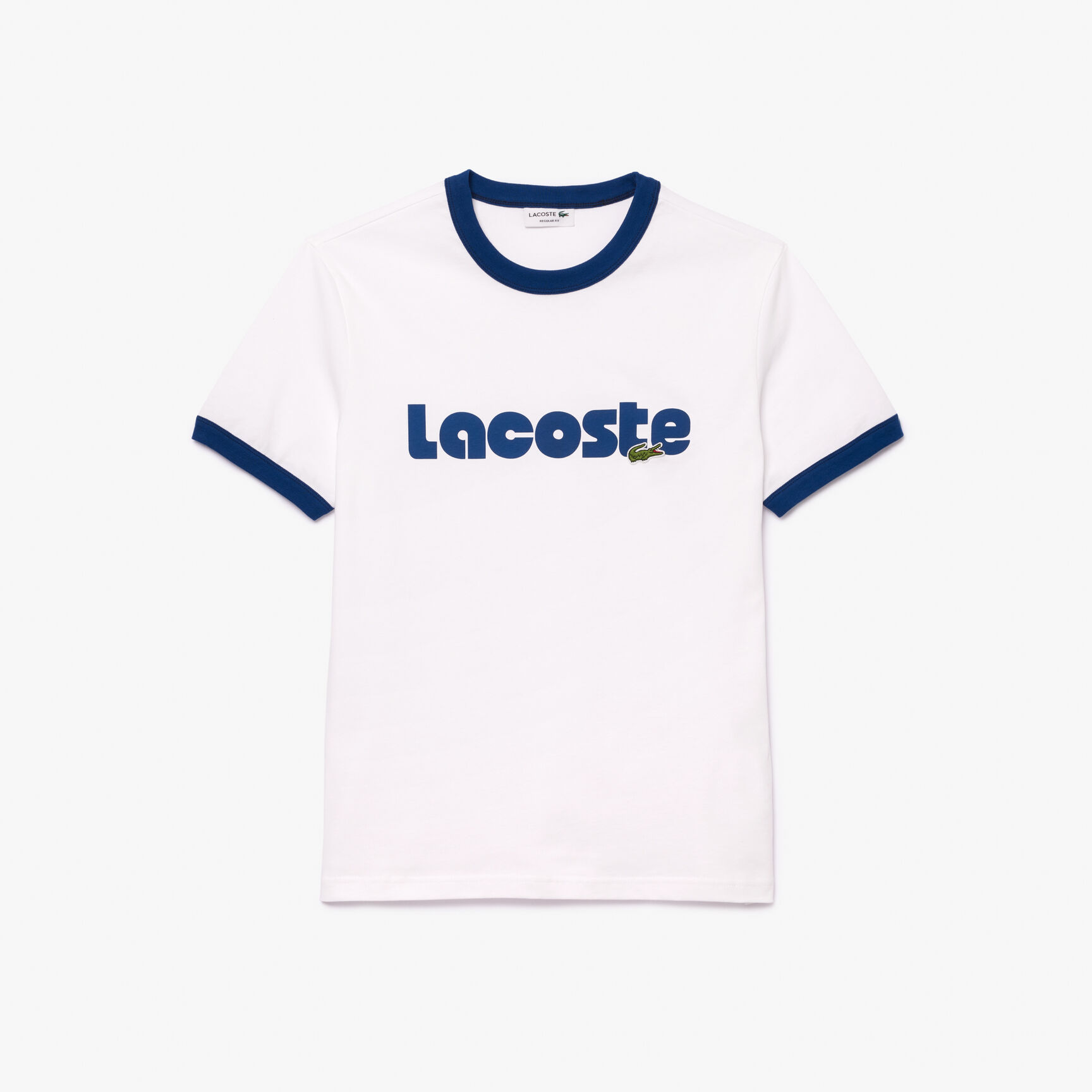 Lacoste Print Contrast Accent T-shirt Lacoste Print Contrast Accent T-shirt - TH7531-00-F2F