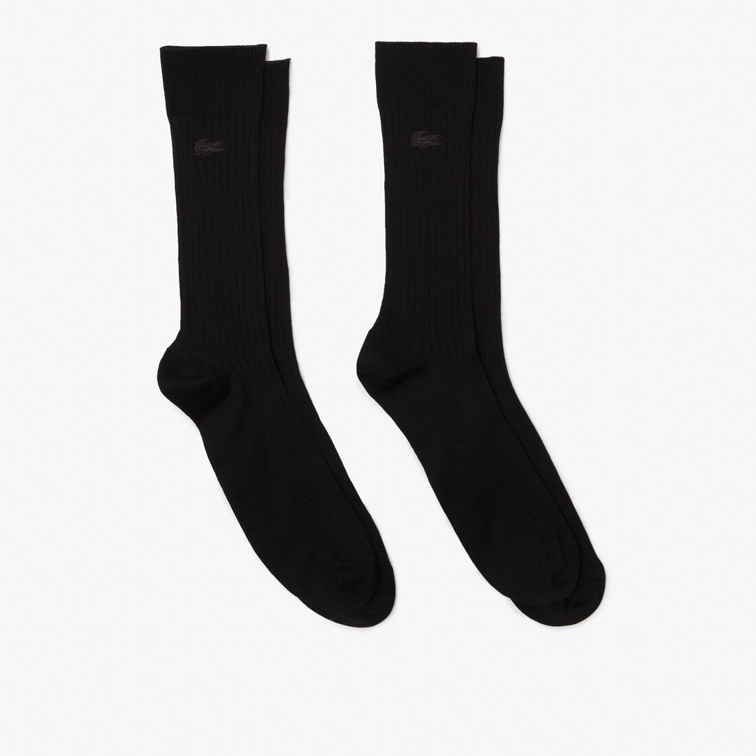 Unisex High-Cut Ribbed Cotton Socks Two-Pack - RA4262-00-031