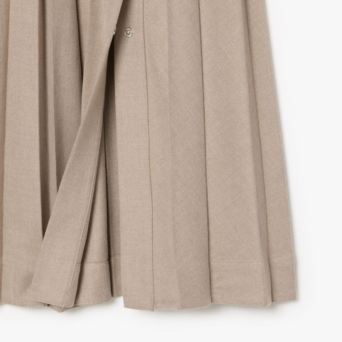 تنورة الفانيلا طويلة مطوي Long Pleated Flannel Skirt - JF4187-00-ICC