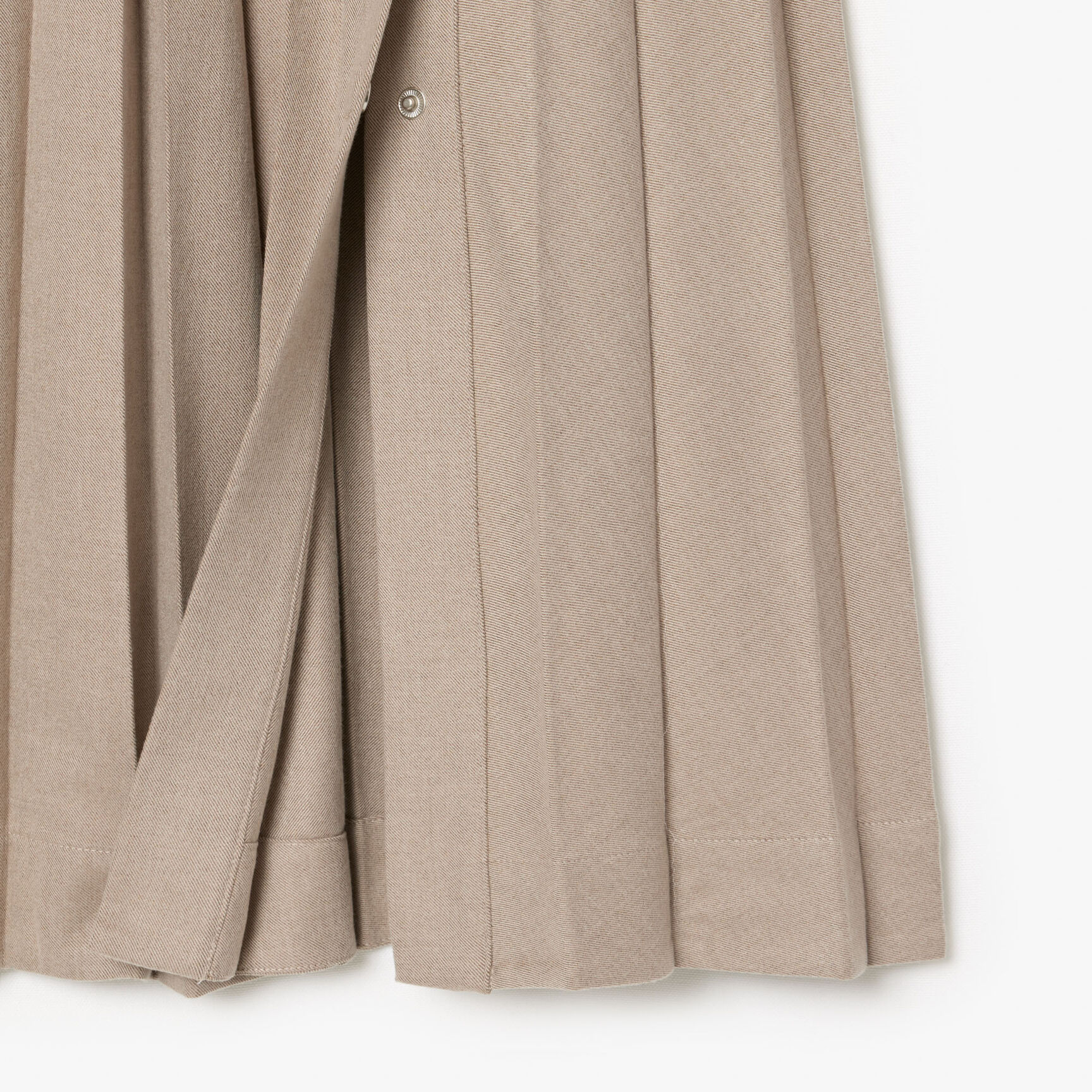 تنورة الفانيلا طويلة مطوي Long Pleated Flannel Skirt - JF4187-00-ICC