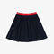 Girls' Contrast Waistband Pleated Knit Skirt lacoste girls contrast waistband pleated knit skirt