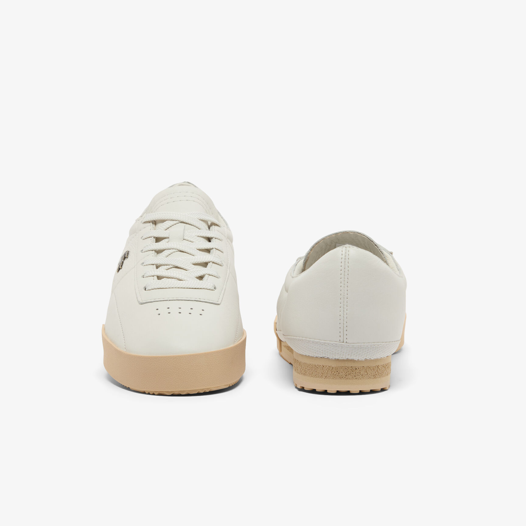 حذاء رياضي أورا رجالي من الجلد Men's Aura Leather Sneakers - 50SMA0156-2R2