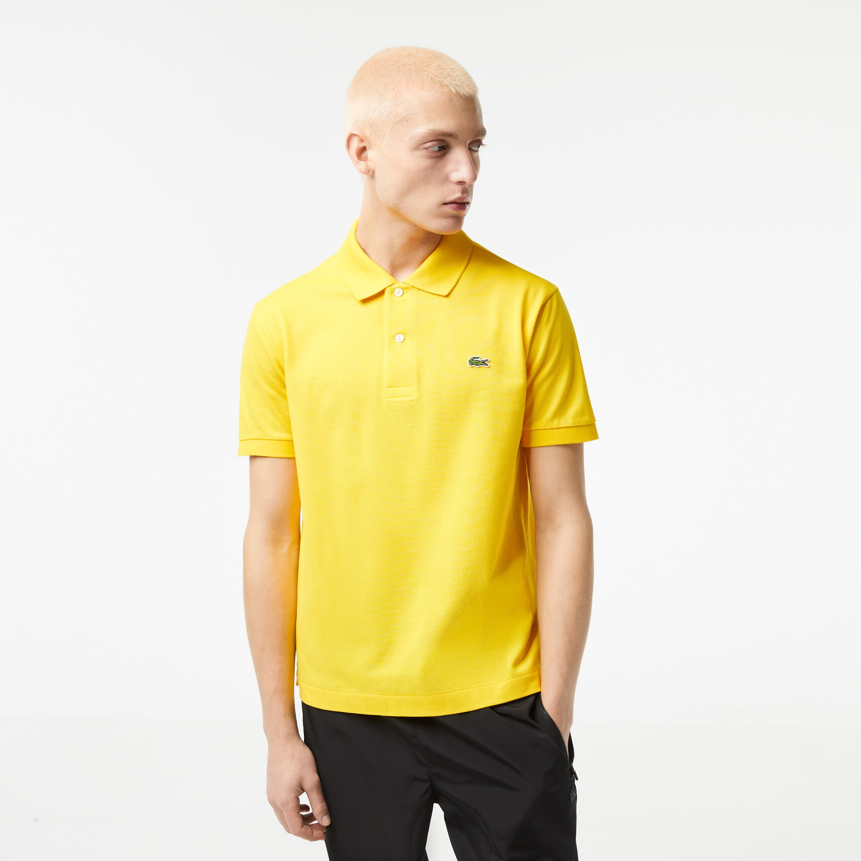 قميص بولو كلاسيكي L.12.12 أصلي Original L.12.12 petit Pique cotton Polo Shirt - L1212-00-C7T
