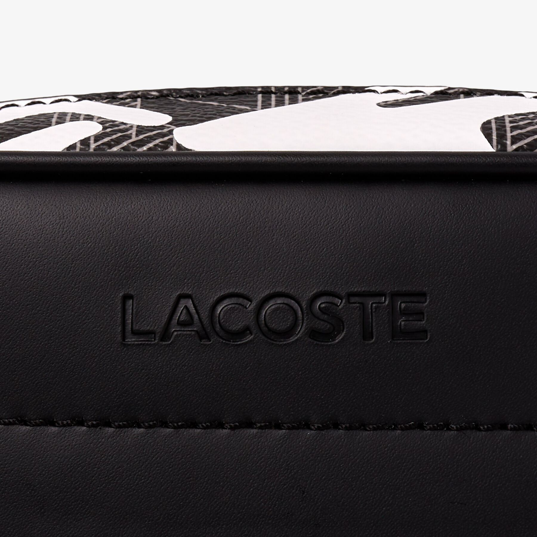 lacoste the blend contrast reporter bag