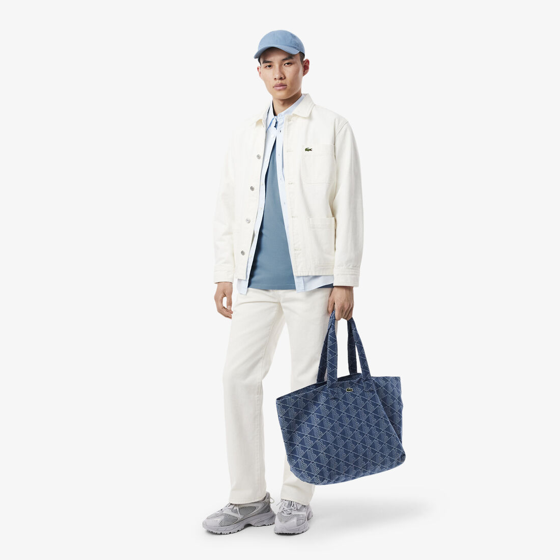 Jacquard Branded Pique T-shirt Jacquard Branded Pique T-shirt - TH9582-00-HD9