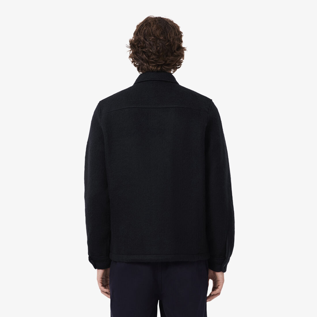 قميص خارجي من مزيج الصوف Wool Blend Felt Overshirt - CH8997-00-HDE