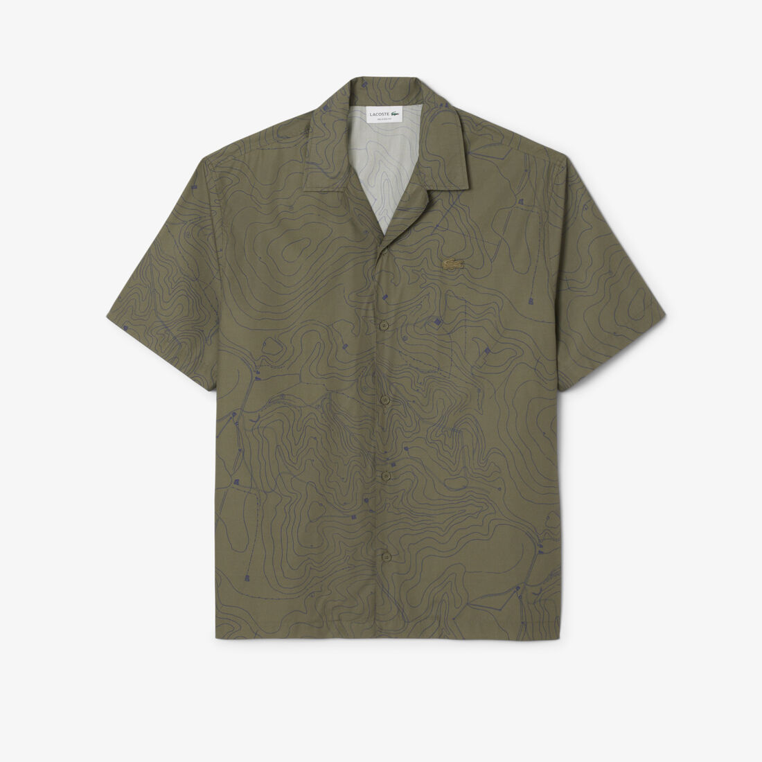 قميص مريح بأكمام قصيرة Relaxed Fit Short Sleeved Shirt - CH5626-00-6JM