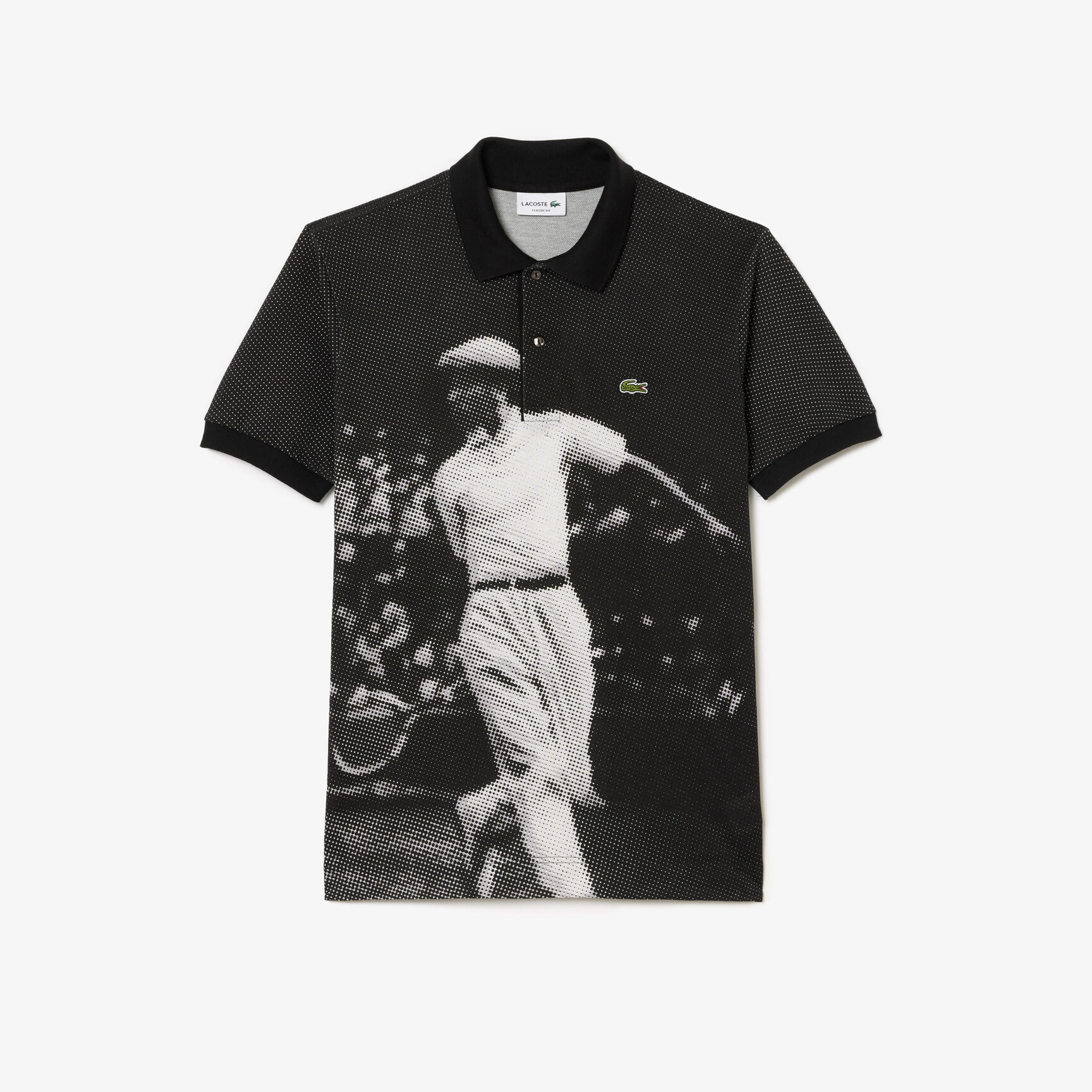 Original L.12.12 Rene Lacoste Print Polo Shirt Original L.12.12 René Lacoste Print Polo Shirt - PH3449-00-031