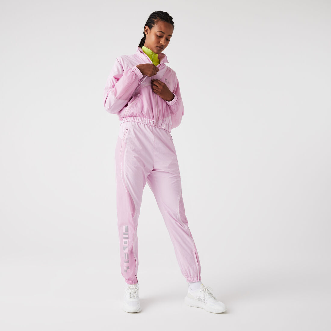 Women's Lacoste Mesh Lined Nylon Jacket Women's Lacoste Mesh Lined Nylon Jacket