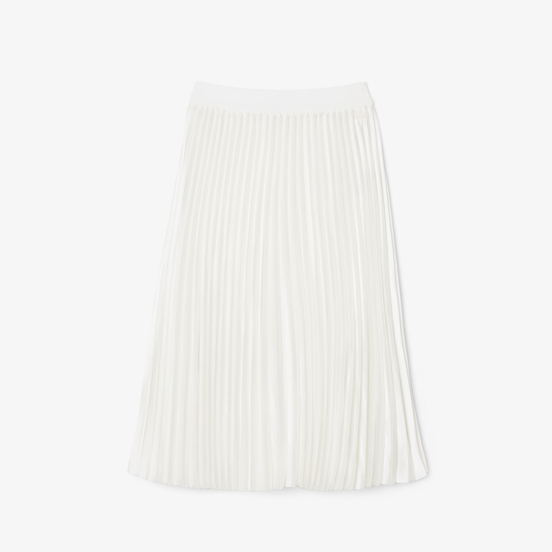 Pleated Satin Midi Skirt lacoste pleated satin midi skirt