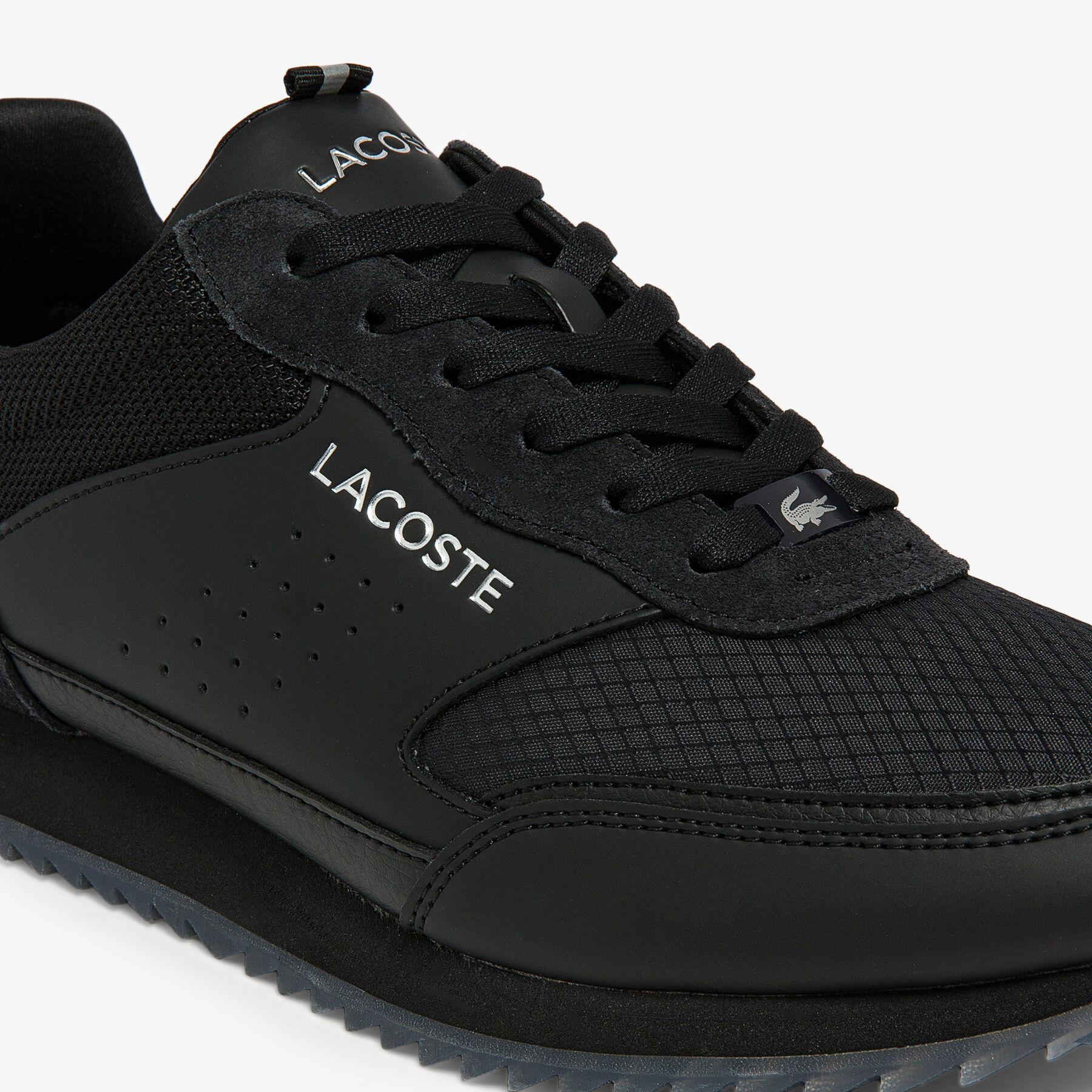 Men's Lacoste Partner Luxe Textile Sneakers men s lacoste partner luxe textile sneakers