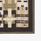 lacoste geometric pattern scarf