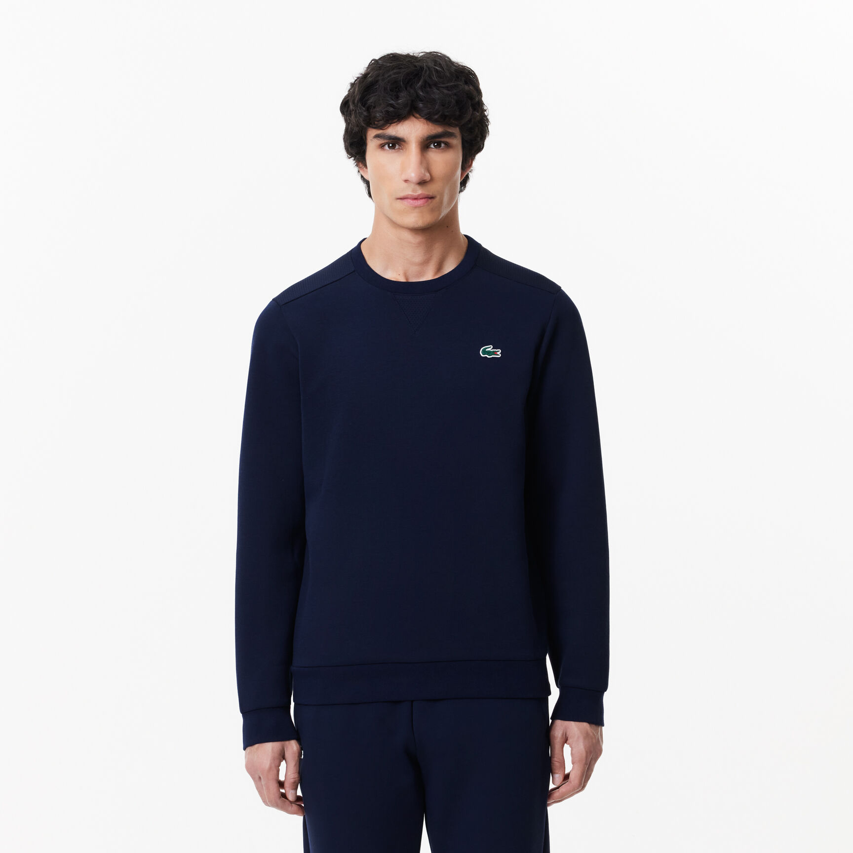 Men's Lacoste SPORT Mesh Panels Sweatshirt - SH9604-00-423