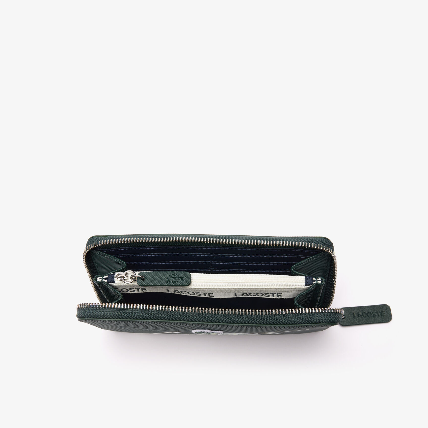 محفظة بطبعة L.12.12 بسحاب Zipped L.12.12 Signature Print Wallet - NF4474SJ-L67