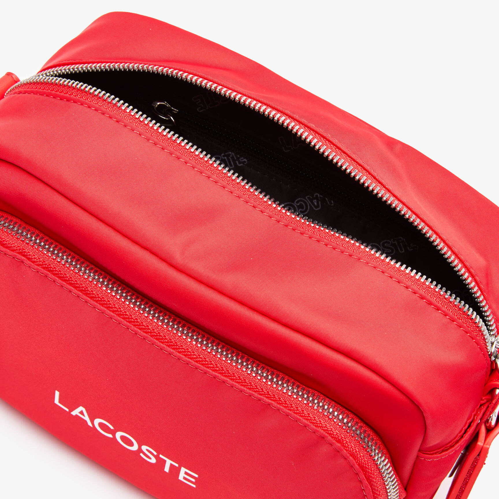 حقيبة كروس نايلون مزينة بشعار الماركة للجنسين