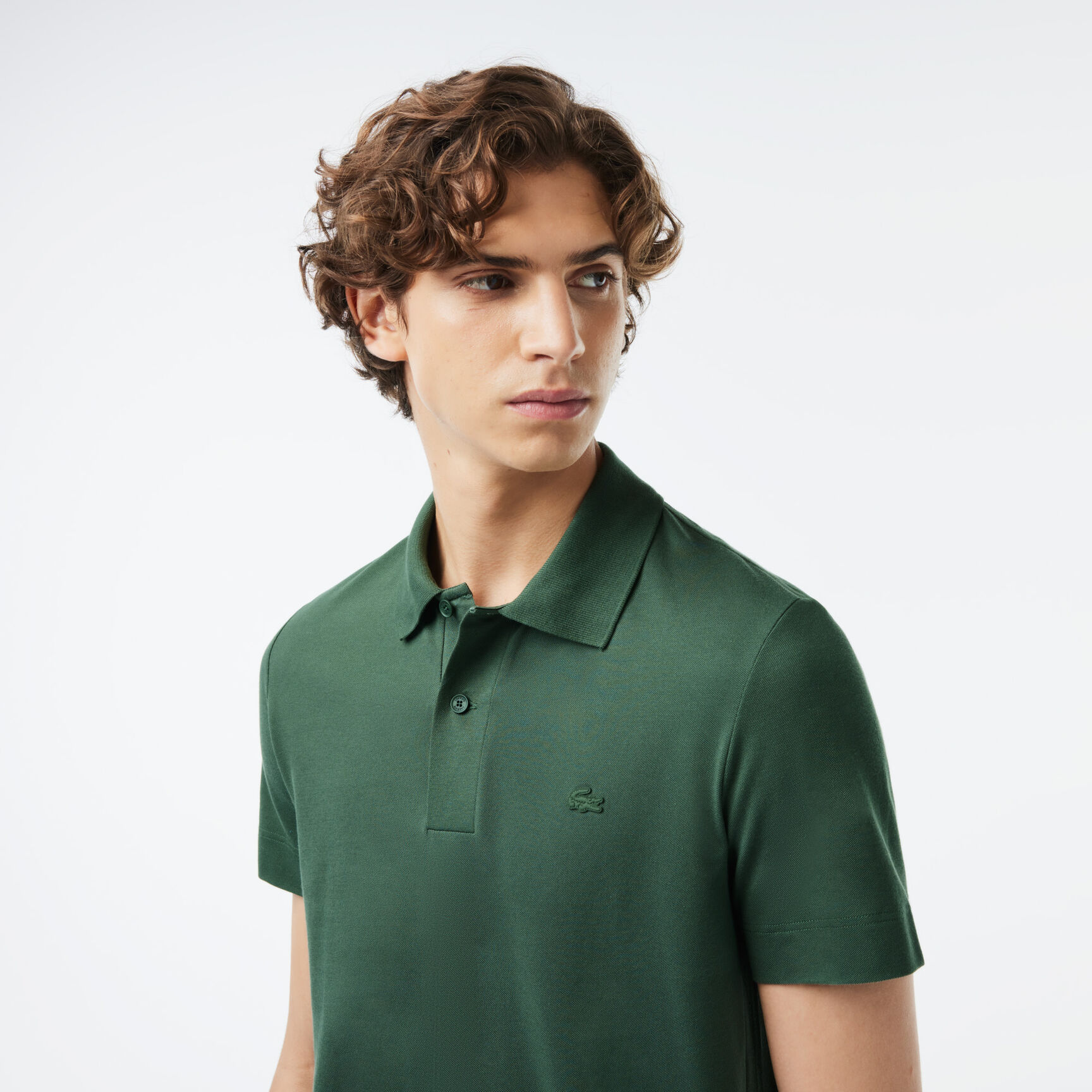 قميص بولو بحركة لاكوست بيكيه خفيف للغاية Lacoste Movement Polo Shirt Ultra Light Pique - PH8361-00-SMI