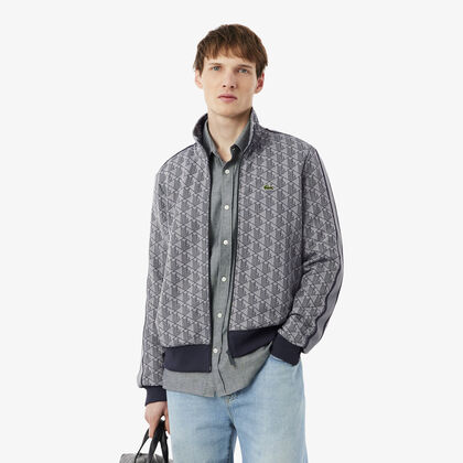 سترة رياضية باريسية بسحاب من الجاكار