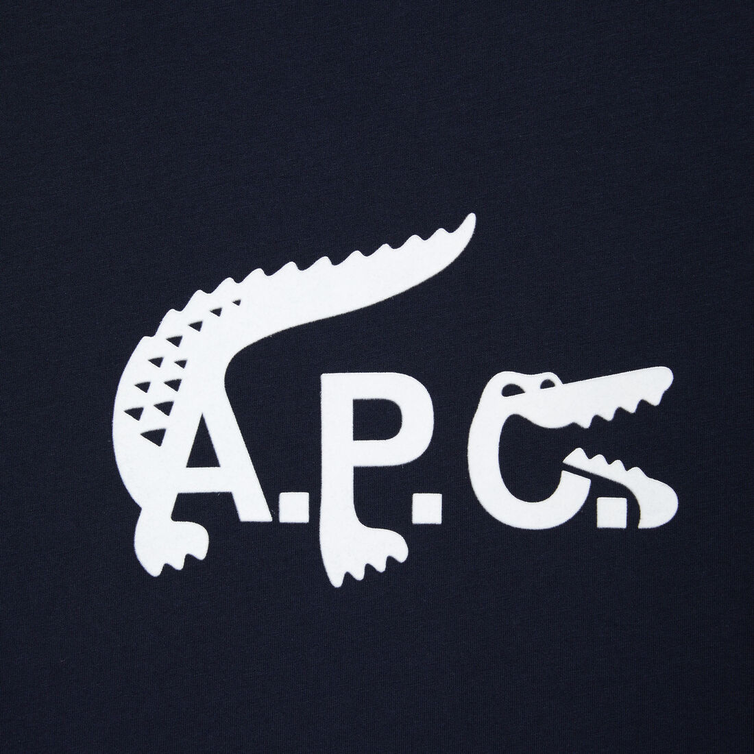 Unisex Lacoste x A.P.C. Jersey T-Shirt Unisex Lacoste x A.P.C. Jersey T-Shirt
