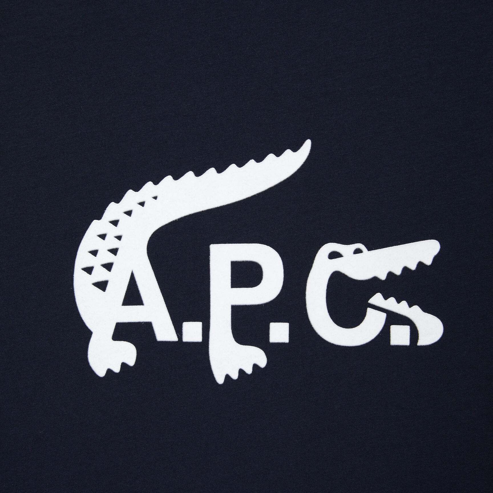 Unisex Lacoste x A.P.C. Jersey T-Shirt Unisex Lacoste x A.P.C. Jersey T-Shirt