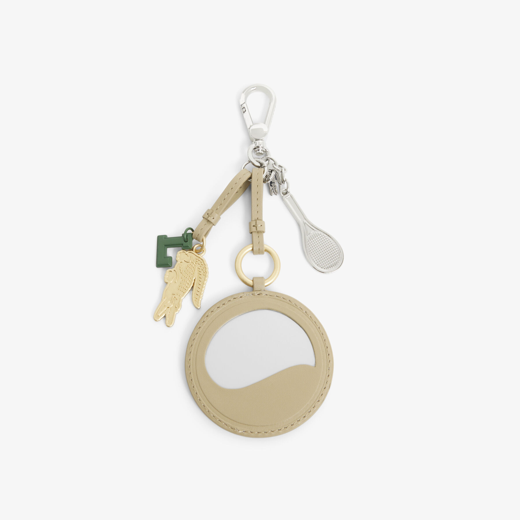 Tennis Racket Mirror L Charms Key Ring lacoste tennis racket mirror l charms key ring