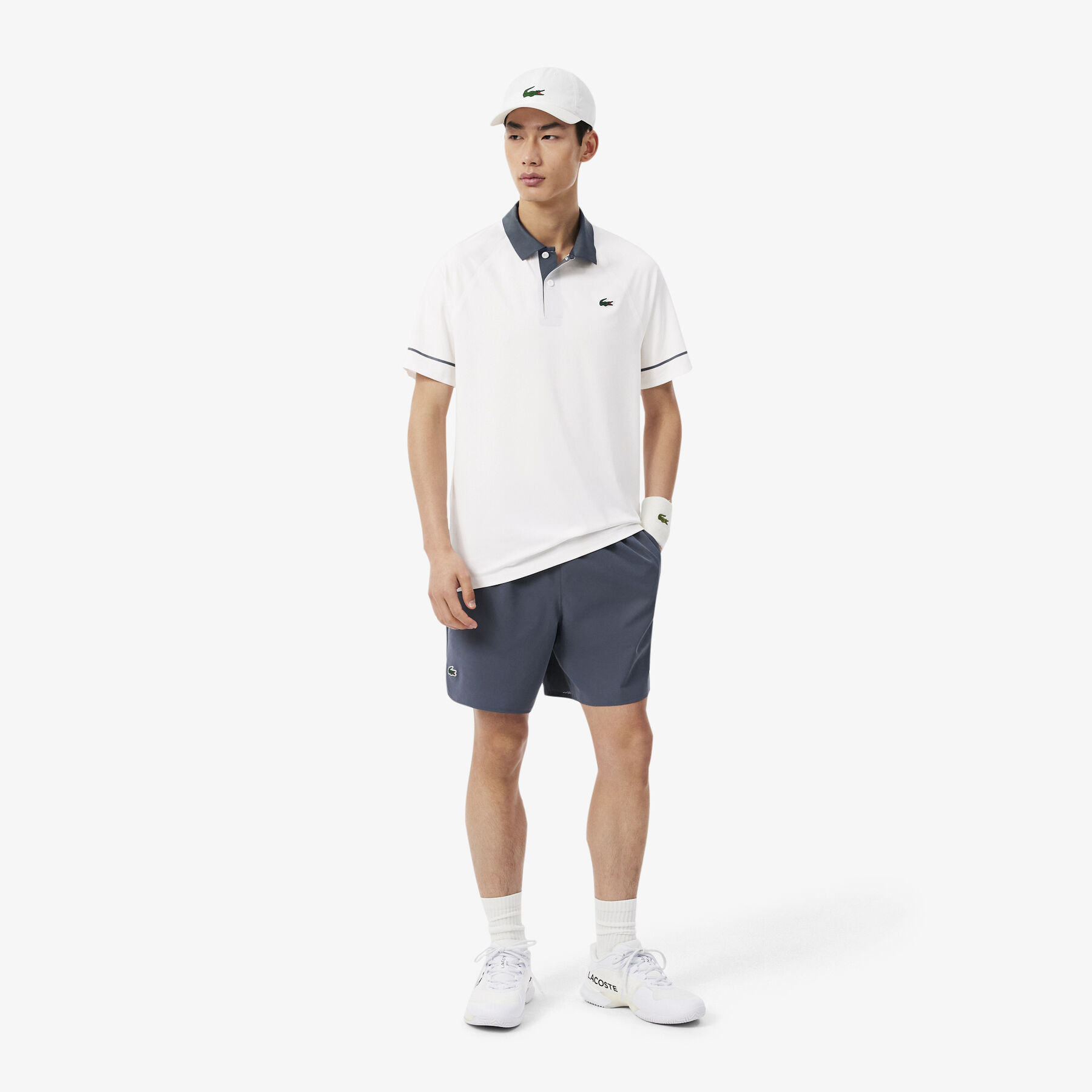 Lacoste Tennis x Novak Djokovic On Court Polo Shirt lacoste tennis x novak djokovic on court polo shirt