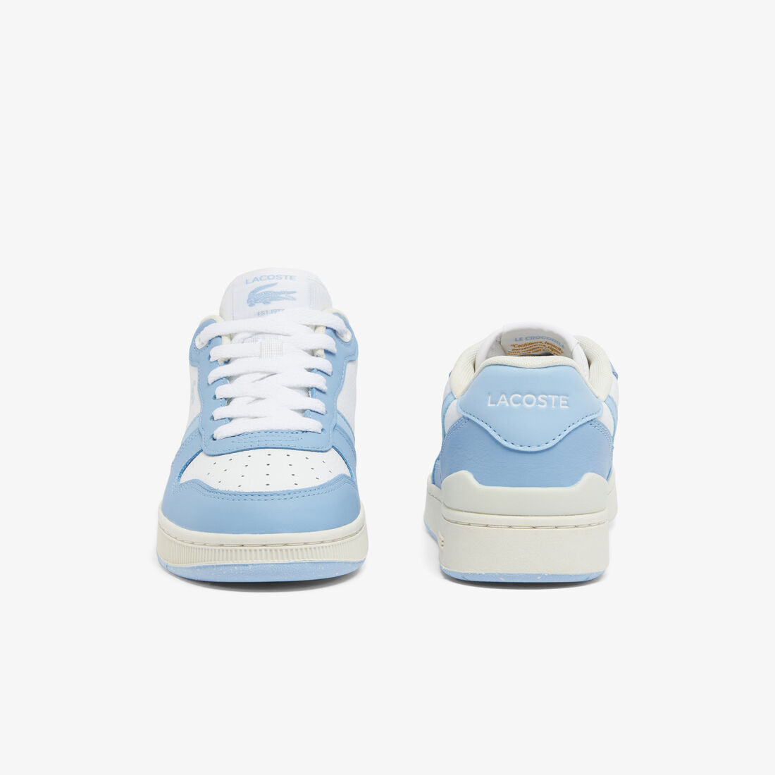 مجموعة أحذية رياضية جلدية للنساء T-Clip Women's T-Clip Set Leather Sneakers - 48SFA0052-1T3