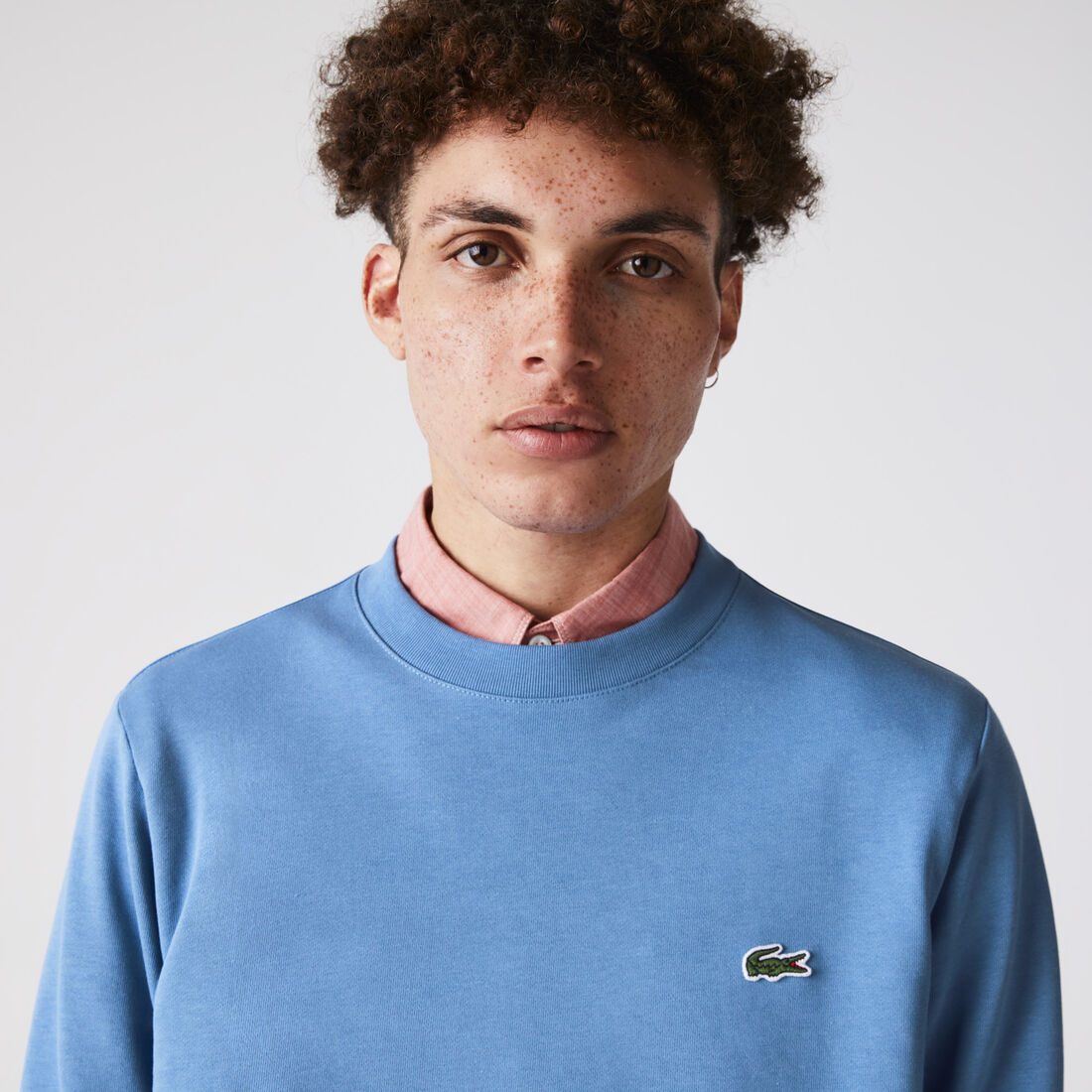 Men’s Crocodile Print Organic Cotton Fleece Sweatshirt Men’s Crocodile Print Organic Cotton Fleece Sweatshirt