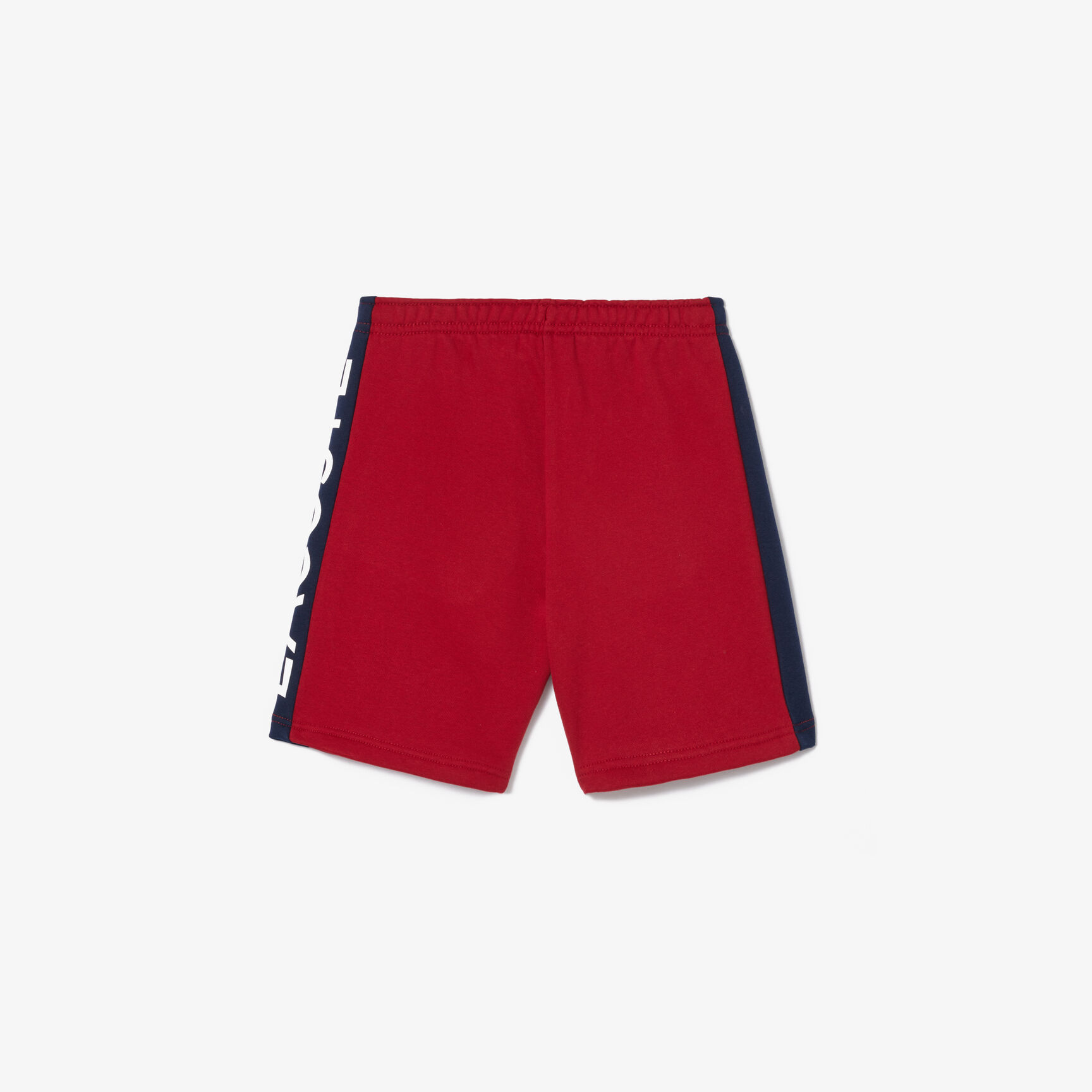 Kids' Lacoste Colour-Stripe Organic Cotton Shorts - GJ5283-00-IQF