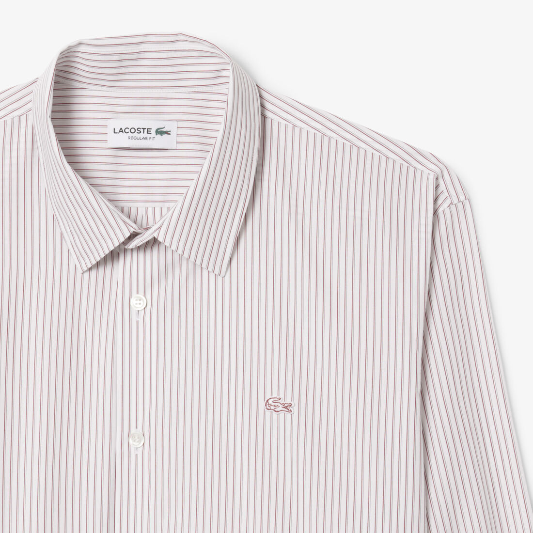 Regular Fit Striped Poplin Shirt Regular Fit Striped Poplin Shirt - CH9087-00-7I4