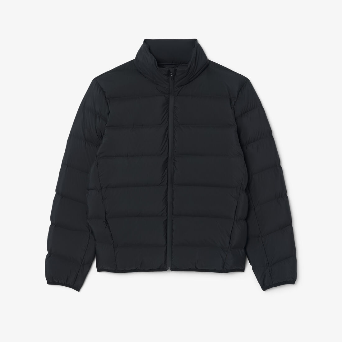 lacoste water repellent down commuter jacket